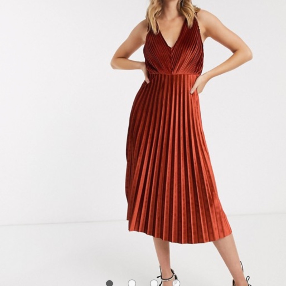 Rust / Terracotta Wedding Bridesmaid Dress